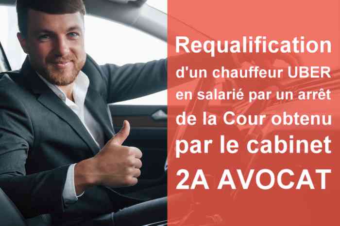 Par un arrêt du 12 mai 2021, la Cour d'Appel de Paris requalifie le contrat unissant un chauffeur à Uber en contrat de travail